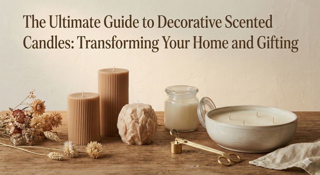 The Ultimate Guide to Decorative Scented Candles: Transforming Your Home and Gifting